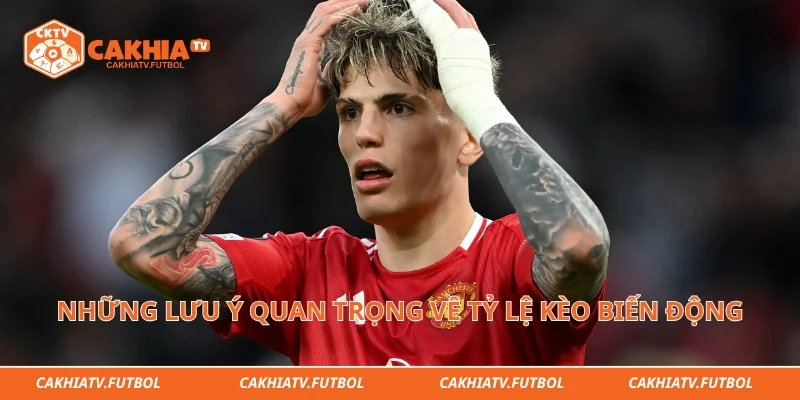 Những lưu ý quan trọng về tỷ lệ kèo biến động liên tục
